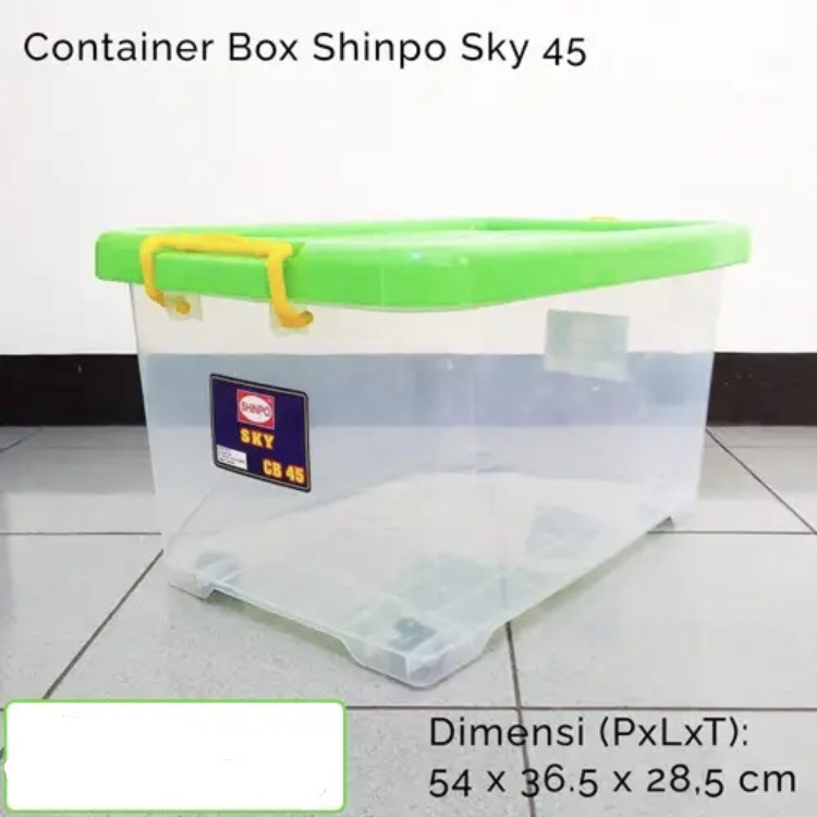 PRELOVED CONTAINER BOX PLASTIK KOKOH JUMBO