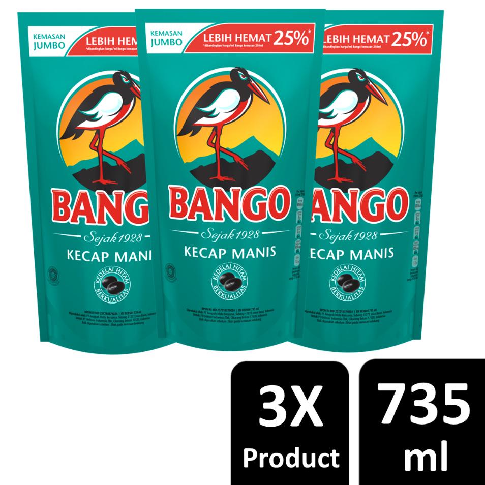 

♬ Bango Kecap Manis 735ml Multi Pack ♤