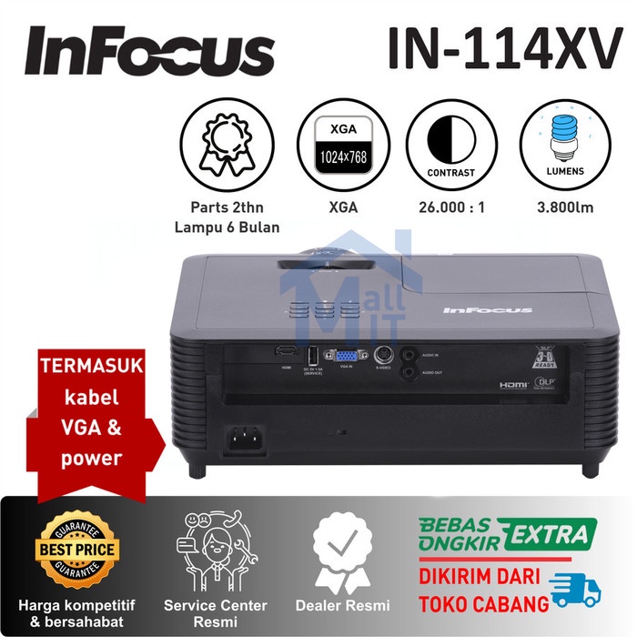 Proyektor Infocus In 114Xv Infocus In114Xv Infocus In-114Xv Tps0X-54