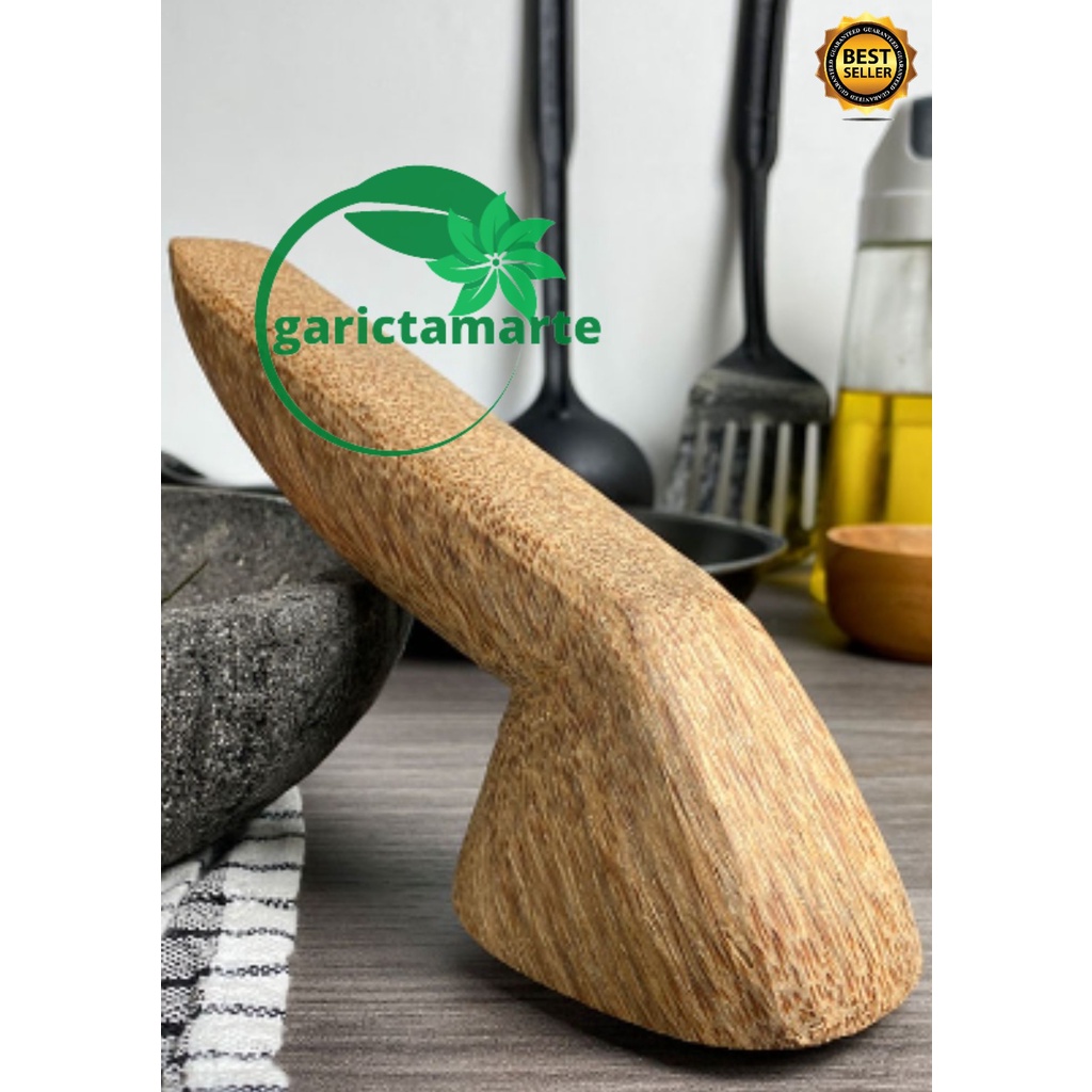 ➰garictamarte➰ ULEGAN KAYU ulekan /mutu kayu kelapa besar/Ulekan Kelapa Kayu Besar /Mutu Cobek Gado 