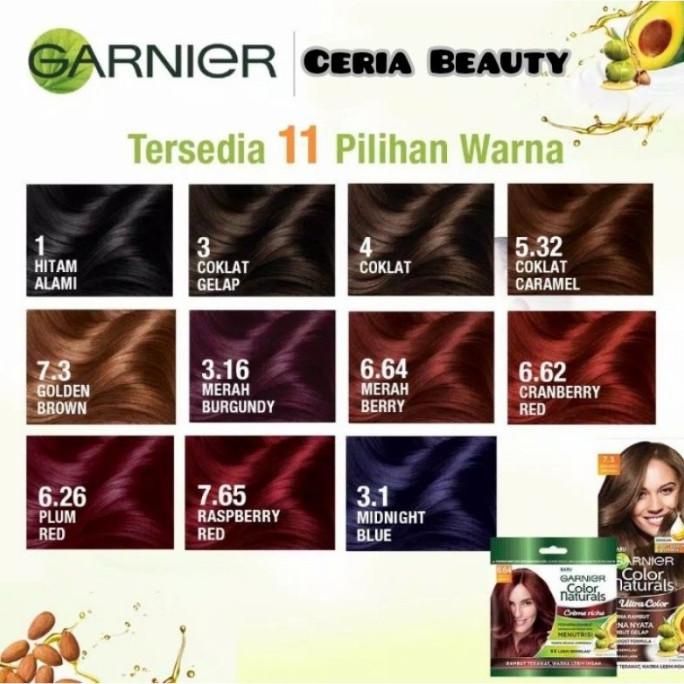 Terbaru Garnier Color Blue Black 3.1 / Cat Rambut Garnier Blue Black Murah