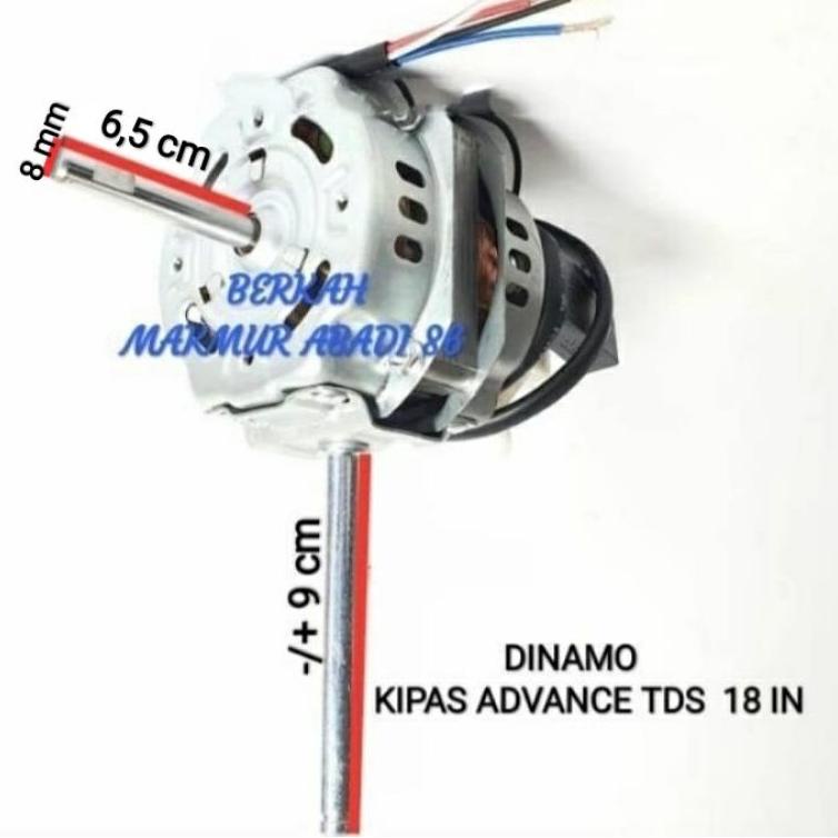 ❂ Dinamo Kipas Angin ADVANCE TDS 18 Inchi Inch Inc ✯