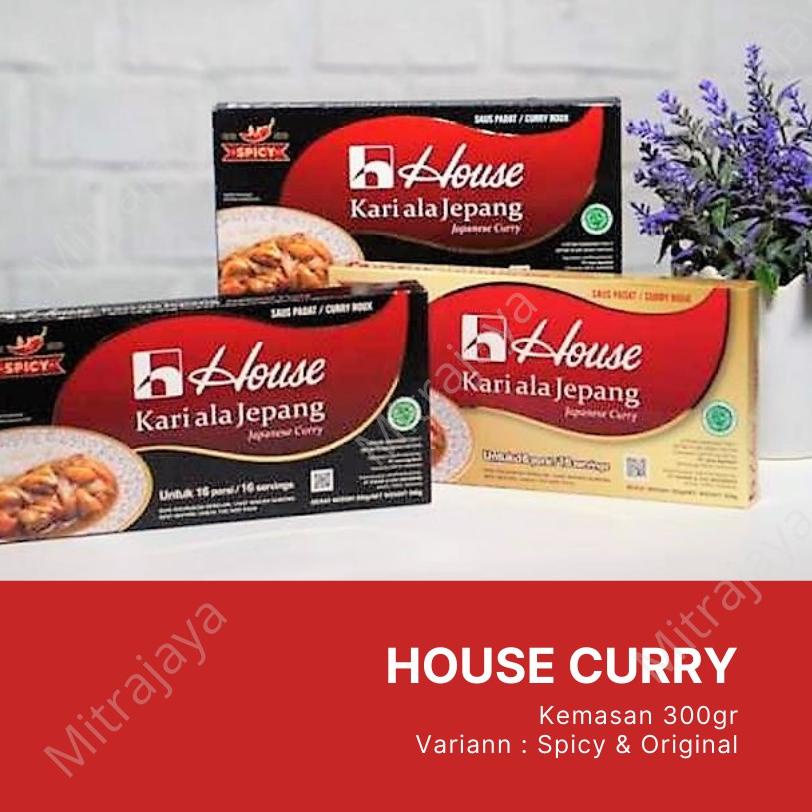 

✴ House Kari Ala Jepang Halal 300gr 16 Porsi / Saus Padat Curry Roux 300gr ☑