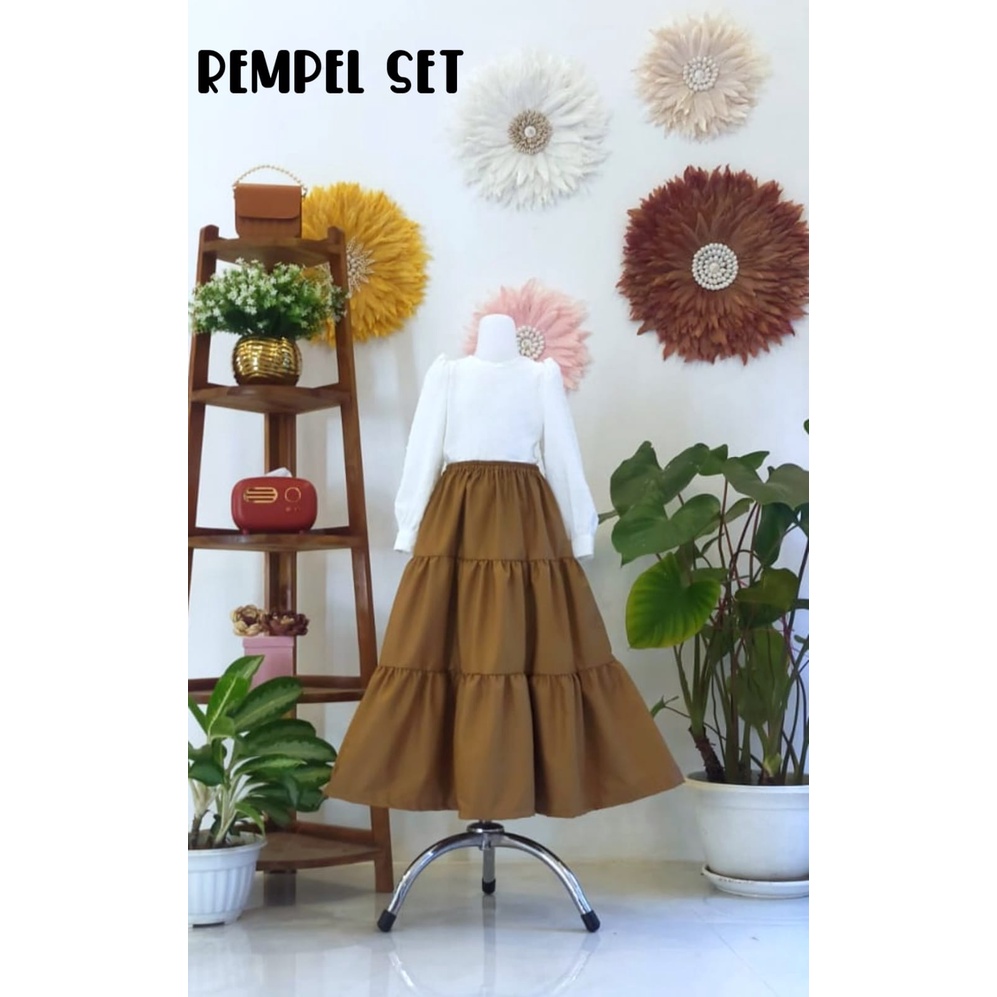 REMPEL SET / SETELAN ANAK/ BAJU ANAK PEREMPUAN/ PAKAIANA ANAK / BAJU RESMI / BAJU PESTA ANAK PEREMPU