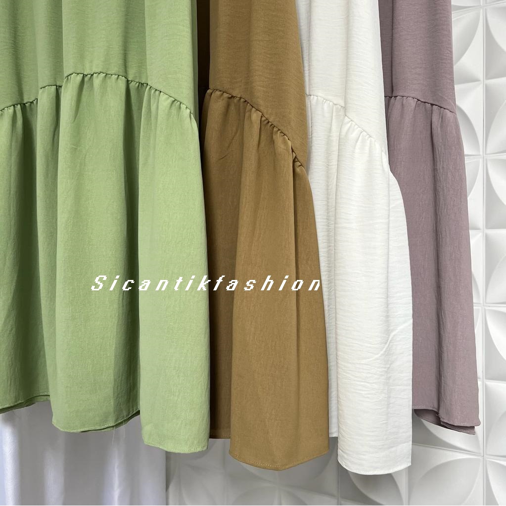 Rok Wanita Panjang Polos  / Rok Cewek Korean Style / Skirt Premium