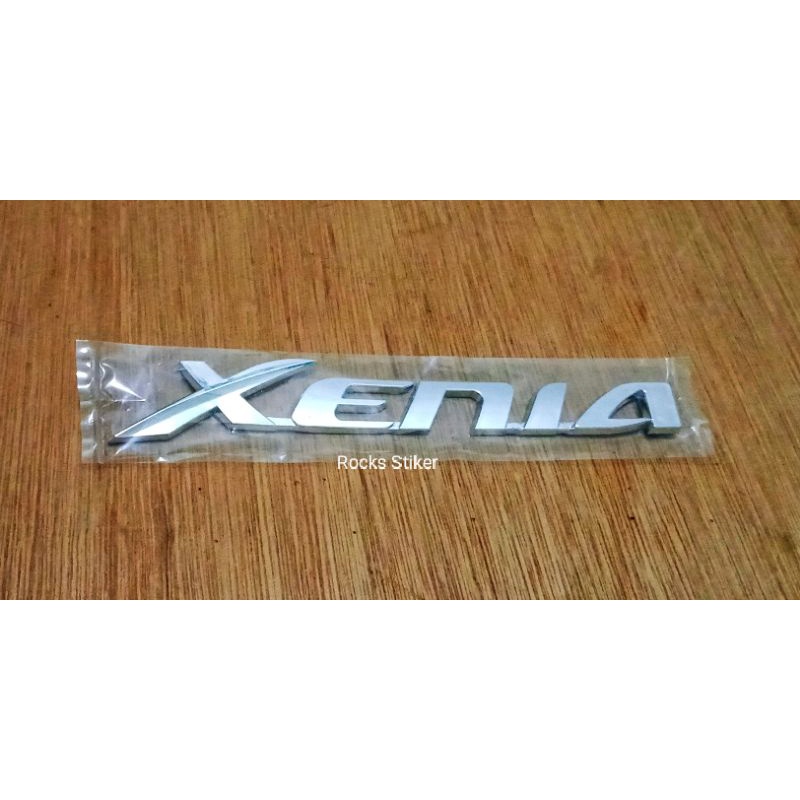 Emblem Logo Daihatsu Xenia / Emblem Mobil XENIA / Emblem mobil Daihatsu XENIA / Emblem Mobil Tulisan