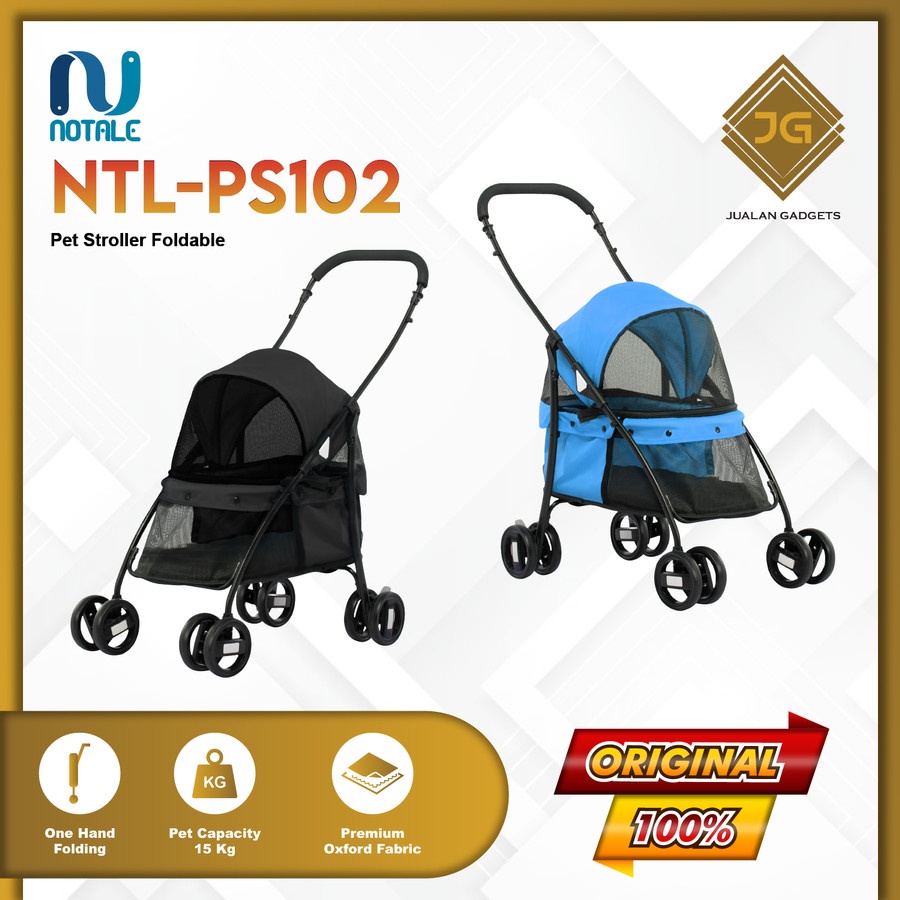 Notale Adagio Pet Stroller Foldable NTL-PS102 / PC102 - Garansi Resmi