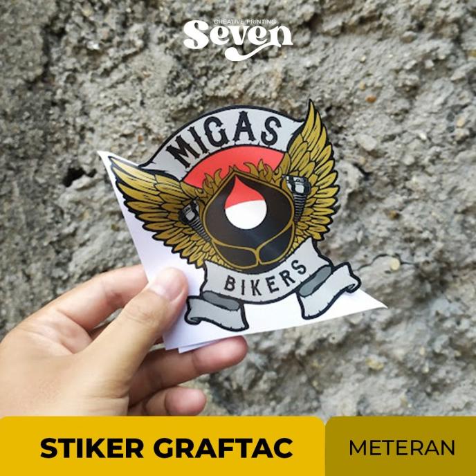 

Stiker vinyl print cut - merk 3M