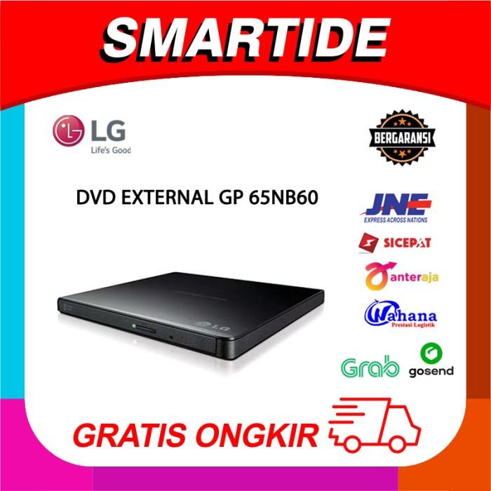 BERGARANSI LG External Ultra Slim GP65NB60 Portable DVD Writer