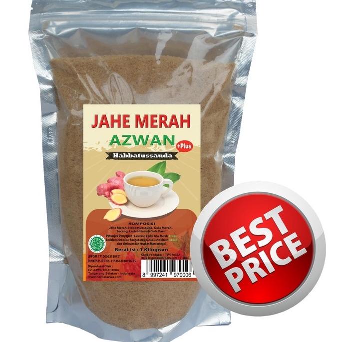 

➼ Jahe Merah Instan 1kg ❃
