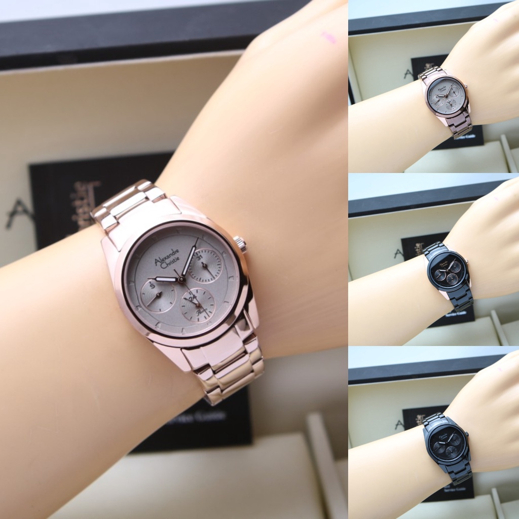 ORIGINAL Jam Tangan Wanita Alexandre Christie AC 2A10/AC2A10/AC 2A26/AC2A26/AC 2A28/AC2A28/AC 2A34/AC2A34/AC 2A35/AC2A35/AC 2A37/AC2A37/AC 2A39/AC2A39/AC 2A42/AC2A42/AC 2A43/AC2A43/AC 2A56/AC2A56/AC 2A57/AC2A57/AC 2A58/AC2A58 Garansi Resmi 1 Tahun,