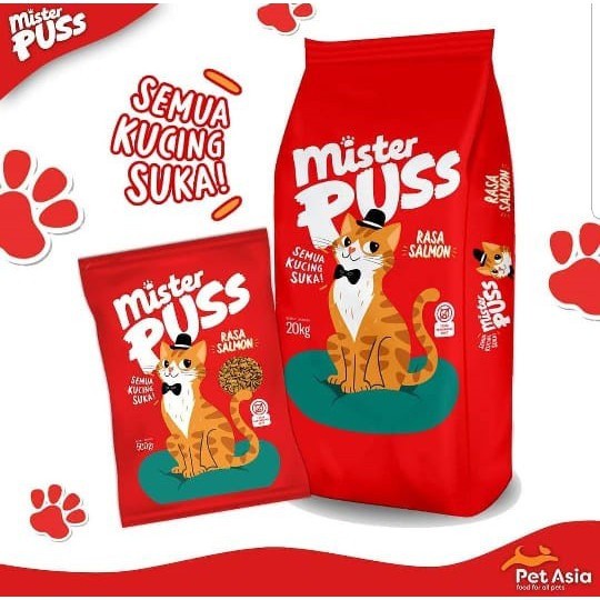 Mister Puss Salmon Flavor 500gr Freshpack