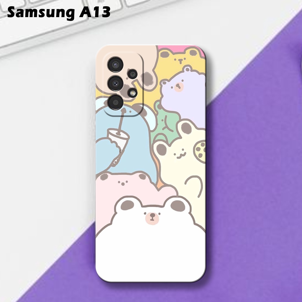 Case Hp Samsung A13 - Fashion Case Cute- PICKS STORE - Softcase Kesing Hp Samsung A13 - Candy - Case