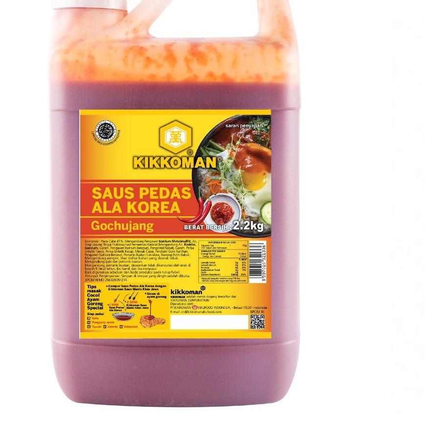 

✳ Saos Kikkoman Gochujang Halal 2L ●