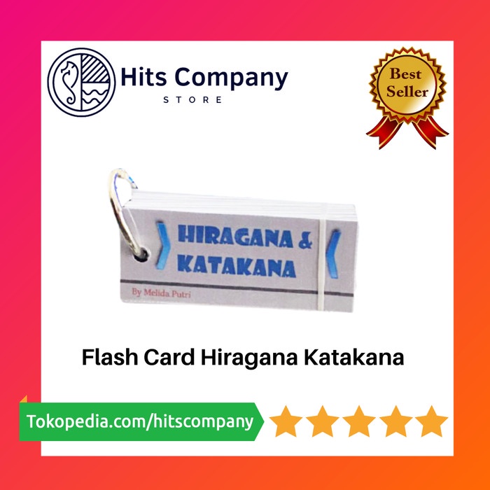 Terlaris Flash Card Hiragana Katakana Jepang
