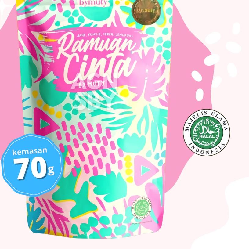 

✥ CINTA BY MUTY kemasan 70gr (untuk 14x SEDUH) ☜