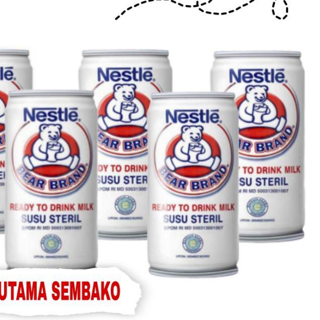 

➸ Bear brand 189 ml susu beruang paket isi 5 kaleng ♞