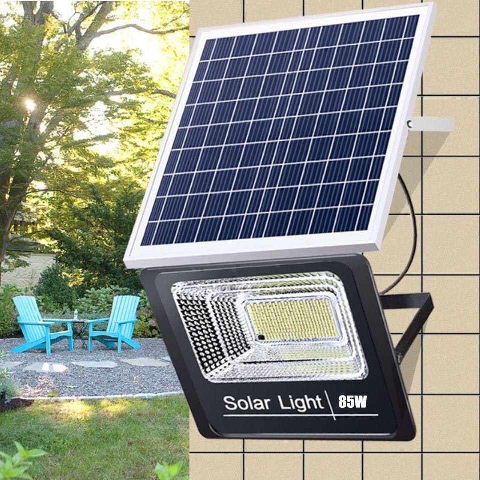 LAMPU SOROT SOLAR CELL LED TENAGA SURYA LAMPU TENAGA MATAHARI LAMPU SOROT 85W Outdoor