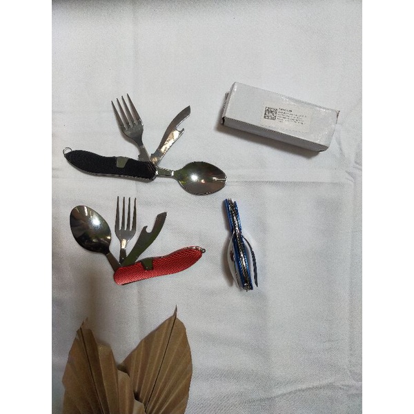 ALAT CAMPING / ALAT MAKAN CAMPING / ALAT MALAN OUTDOOE / SENDOK OUTDOOR / GARPU OUTDOOR