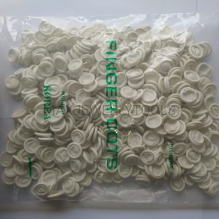 Terlaris Sarung Jari Karet Latex Finger Cots