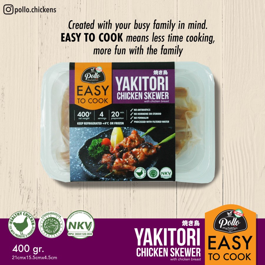 

Easy To Cook - Yakitori Skewer