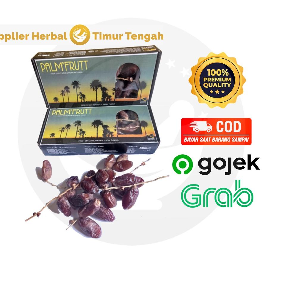 

♚ KURMA TANGKAI TUNISIA ORIGINAL PALM FRUIT BOX 500gr ♪