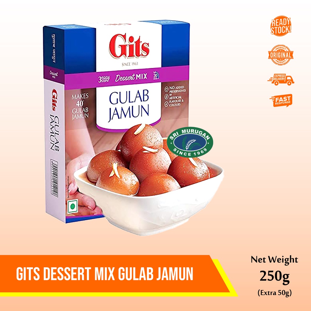 

GITS DESSERT MIX GULAB JAMUN 200gm