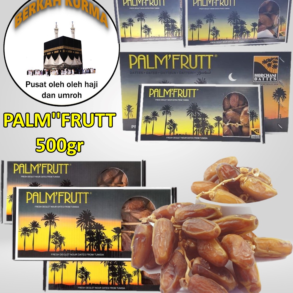 

Kurma tunisia tangkai palm 500gr original kemasan dus sunfruit/palm frutt