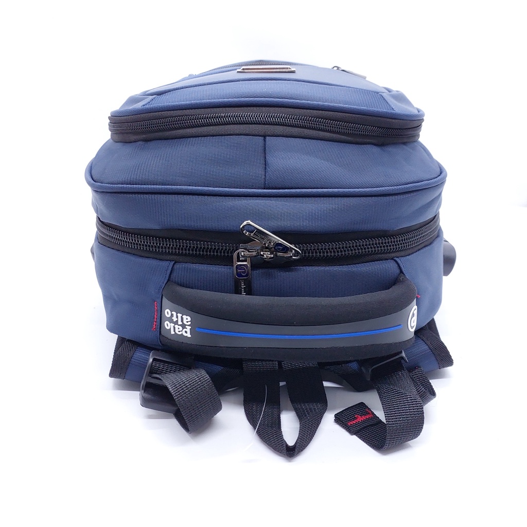 Tas Laptop Palo Alto Kain Kanvas + Kunci Nomor + USB + Jas Hujan 16 INCHI MURAH BARU ORI / RANSEL LAPTOP PALO ALTO KANVALEMBUT KUAT KUNCI NOMOR USB MURAH / TAS KERJA PALO ALTO KANVAS COMPACT 16 INCHI LENGKAP MURAH / TAS SEKOLAH KULIAH PALO ALTO MURAH 16&quot;