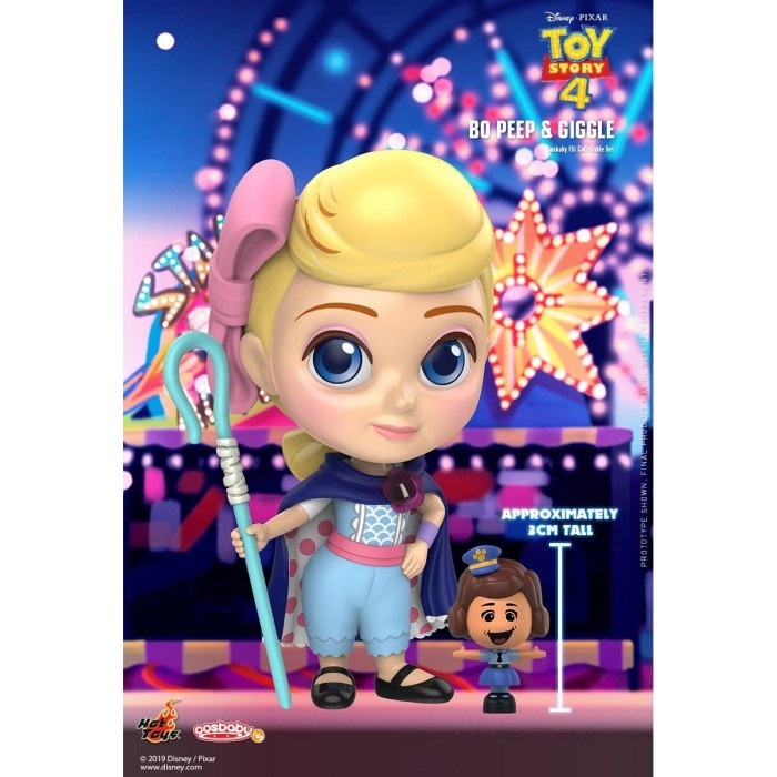 HOT TOYS COSBABY - TOY STORY 4 - BO PEEP WITH GIGGLE MCDIMPLES 2 PACK