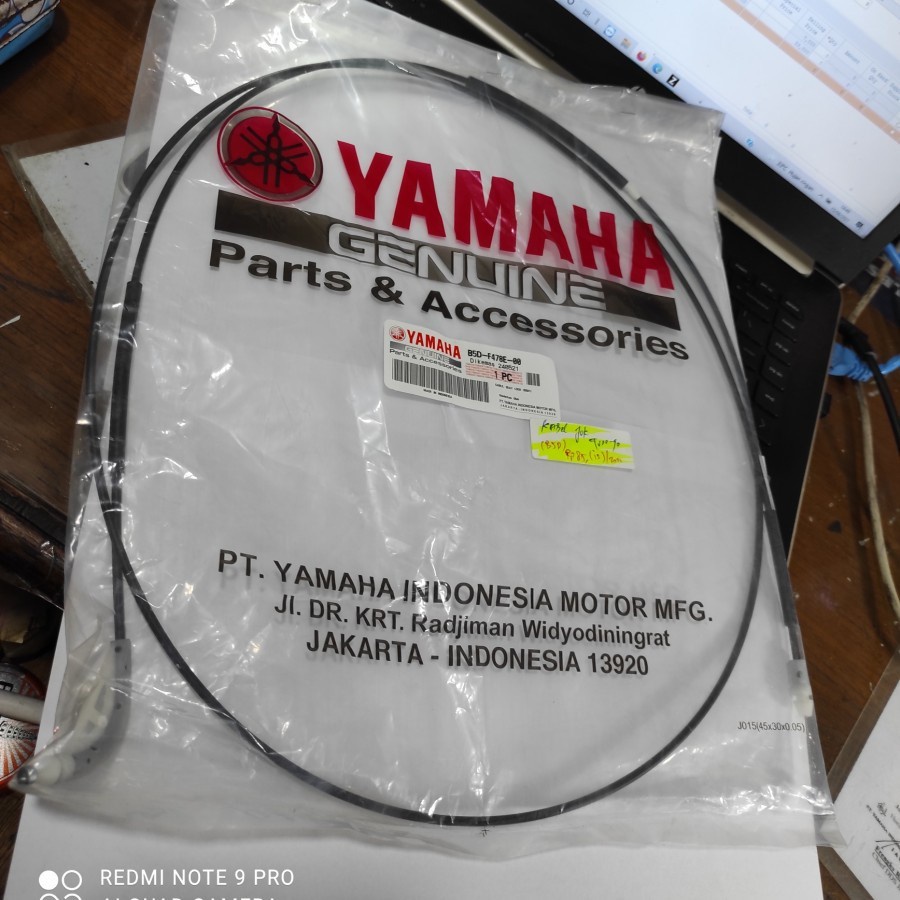 B5D-F478E-00 KABEL JOK YAMAHA FREEGO ASLI YAMAHA ORIGINAL YGP