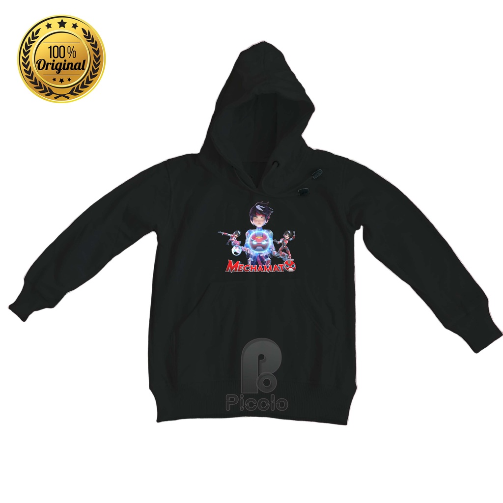 SWEATER HOODIE ANAK MOTIF KARTUN MECHAMATO UNISEX