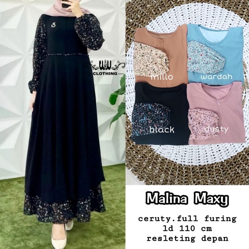 MALINA maxy ld 110cm dress