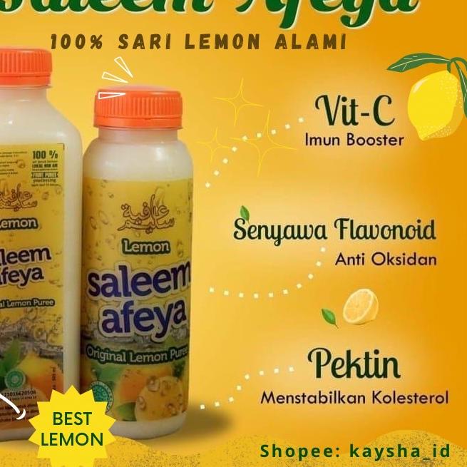 

♡ LEMON SALEEM AFEYA 500ml / ALAMI 100% TANPA CAMPURAN AIR / AIR LEMON MURNI / ALAMI / LEMON SALEEM AFEYA 250ml / / DIET PAKAI LEMON / LEMON ASLI / LEMON UNTUK DIET / SALEM AFEYA MINUMAN UNTUK DIET KOLESTROL SALEM AFEYA ORI ♖