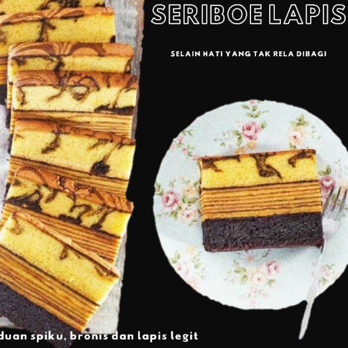 

♩ Seriboe Lapis (3in1 Cake) kue lapis surabaya roti & kue moist spikoe ۩