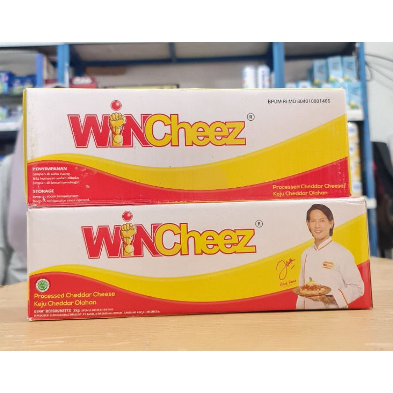 

Keju Wincheez 2kg/Keju Cheddar Wincheez/Keju Parut Wincheez 2kg