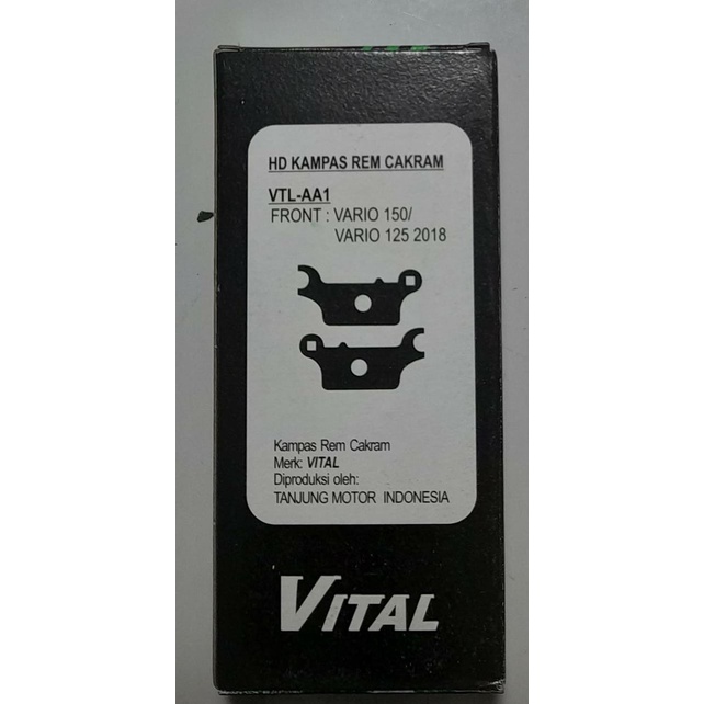 Discpad Dispad Depan Vital Vario 150 AA1