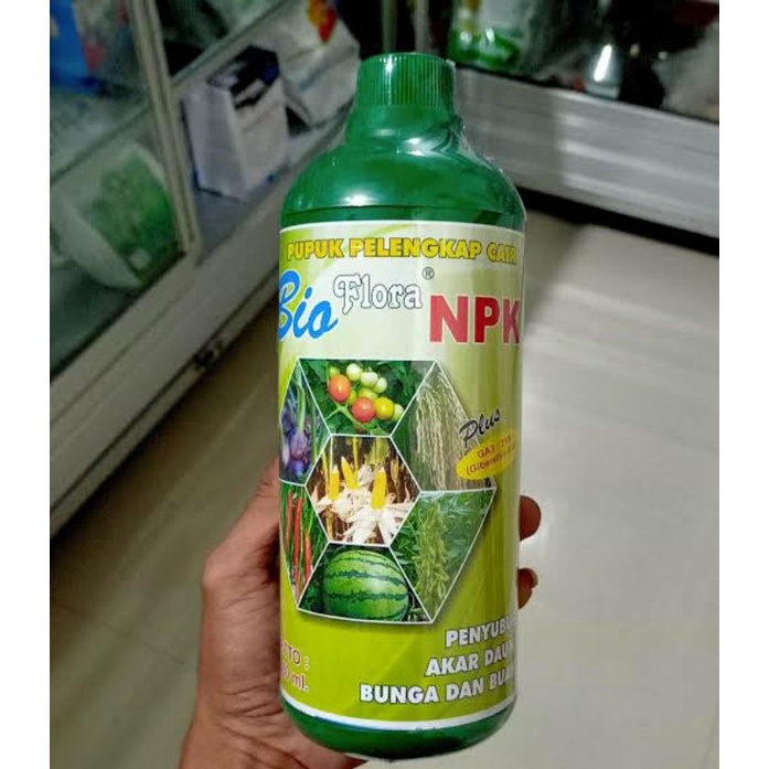 Pupuk Daun NPK Plus Suplemen Penyubur Akar Bunga Dan Daun Kemasan 1 liter