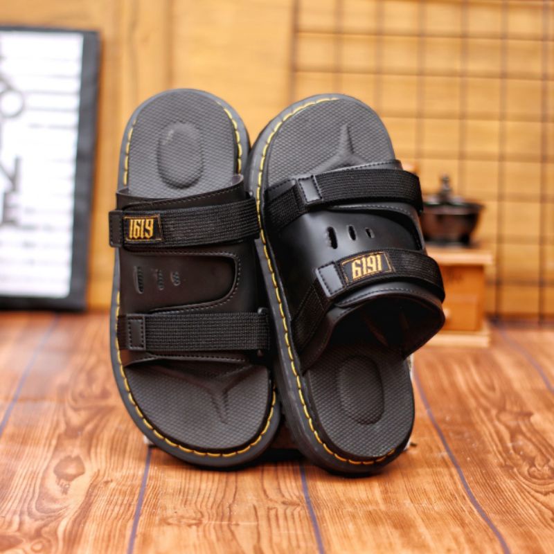 WOLF NEDVED Sandal Pria Casual Model Terbaru Sandal Gunung Pria Anti Slip Sandal Tali 11901 11903 11905 11908 Sol Dockmart Original