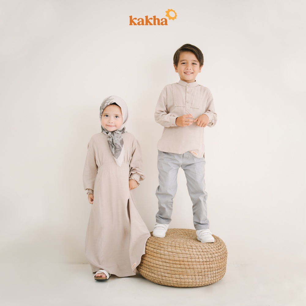 Kakha - Sarimbit Keluarga Halmahera (B) / Baju couple keluarga / Sarimbit Keluarga / Baju muslim couple-3