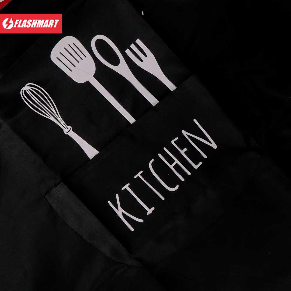 Flashmart Celemek Apron Dapur Pria Wanit Model Kantung - JJ41