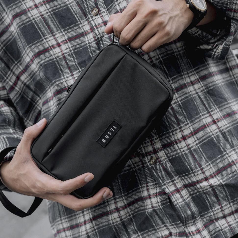 SIAP KIRIM HEYRUS RUSEL I Sling Bag Aruna Lite I Clutch Bag Pria Wanita