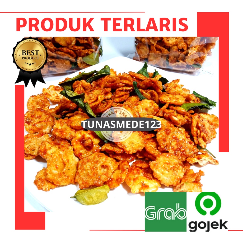 

emping thailand super 500 gr EMPING PEDAS MANIS DAUN JERUK
