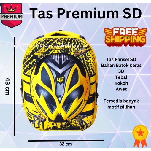 COD ~ HARDCOVER 3D Tas Ransel Sekolah Anak SD UNICORN Spiderman DoraemonTAS KARAKTER ANAK LAKI LAKI TAS PEREMPUAN Tas embos tas emboss tas ransel sekolah anak 3D Bumbleebee Tas anak sekolah transformer tas sekolah doraemon spiderman LOL little pony