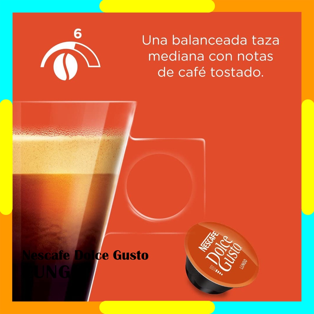 Capsule NDG Nescafe Dolce Gusto Lungo 1 Box Original Nestle