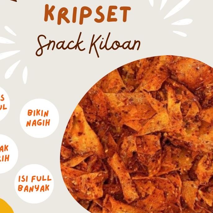 

☊ SNACK CEMILAN KILOAN KRIPSET MURAH/KERIPIK SETAN/KERIPIK SINGKONG ➹