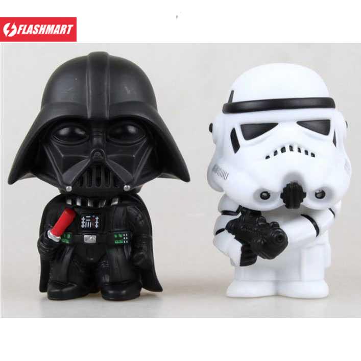 Flashmart Boneka Goyang Mobil Stormtrooper Star Wars Series - Q Version