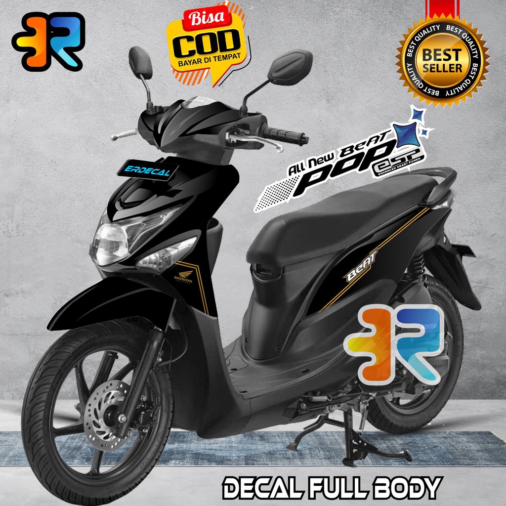 Decal Beat Pop Stiker Full Body Variasi Desain  Simple