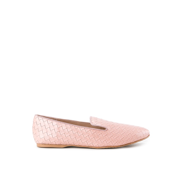 Sepatu Flat Andre Valentino Original Warna Pink Merah Muda Flatshoes Outfit Gaya Branded Ladies Shoe