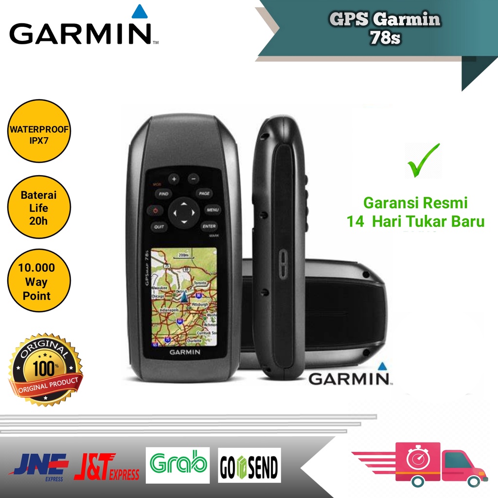 GPS MAP GARMIN 78S - GARMIN GPSMAP 78s - Garmin Gps78s Garansi Resmi